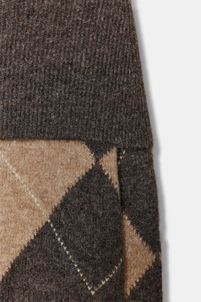 STRAPLESS KNIT JUMPER