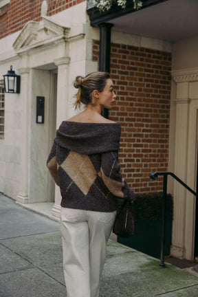 STRAPLESS KNIT JUMPER