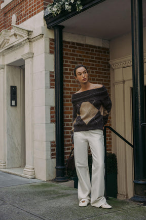 STRAPLESS KNIT JUMPER