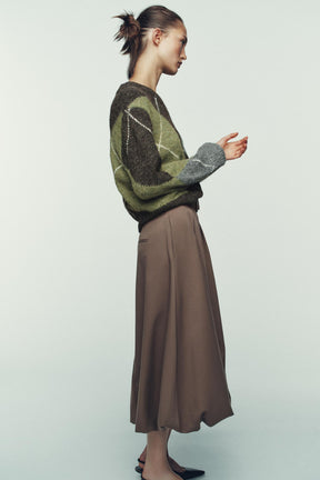 Diamant-Strickpullover 