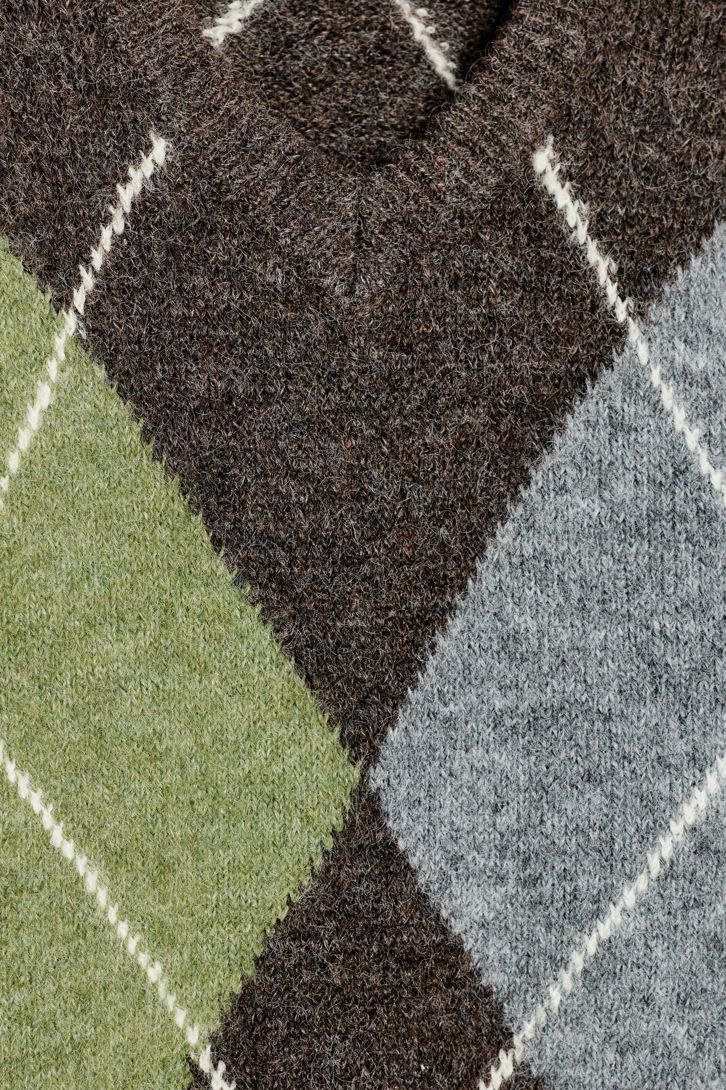 Diamant-Strickpullover 