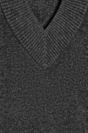 V-Neck Knit Jumper
