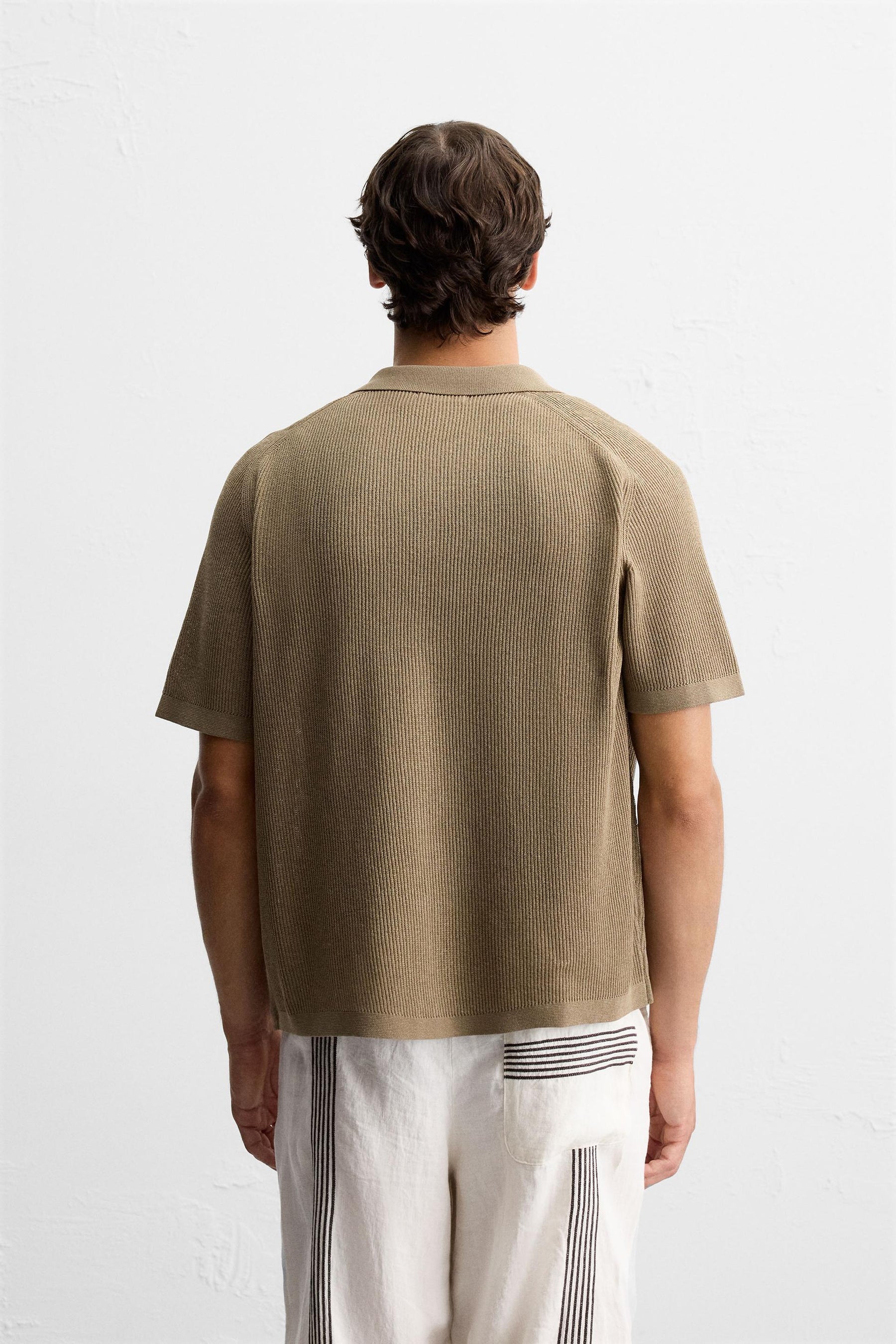 RELAXED FIT KNIT SHIRT - Image 3