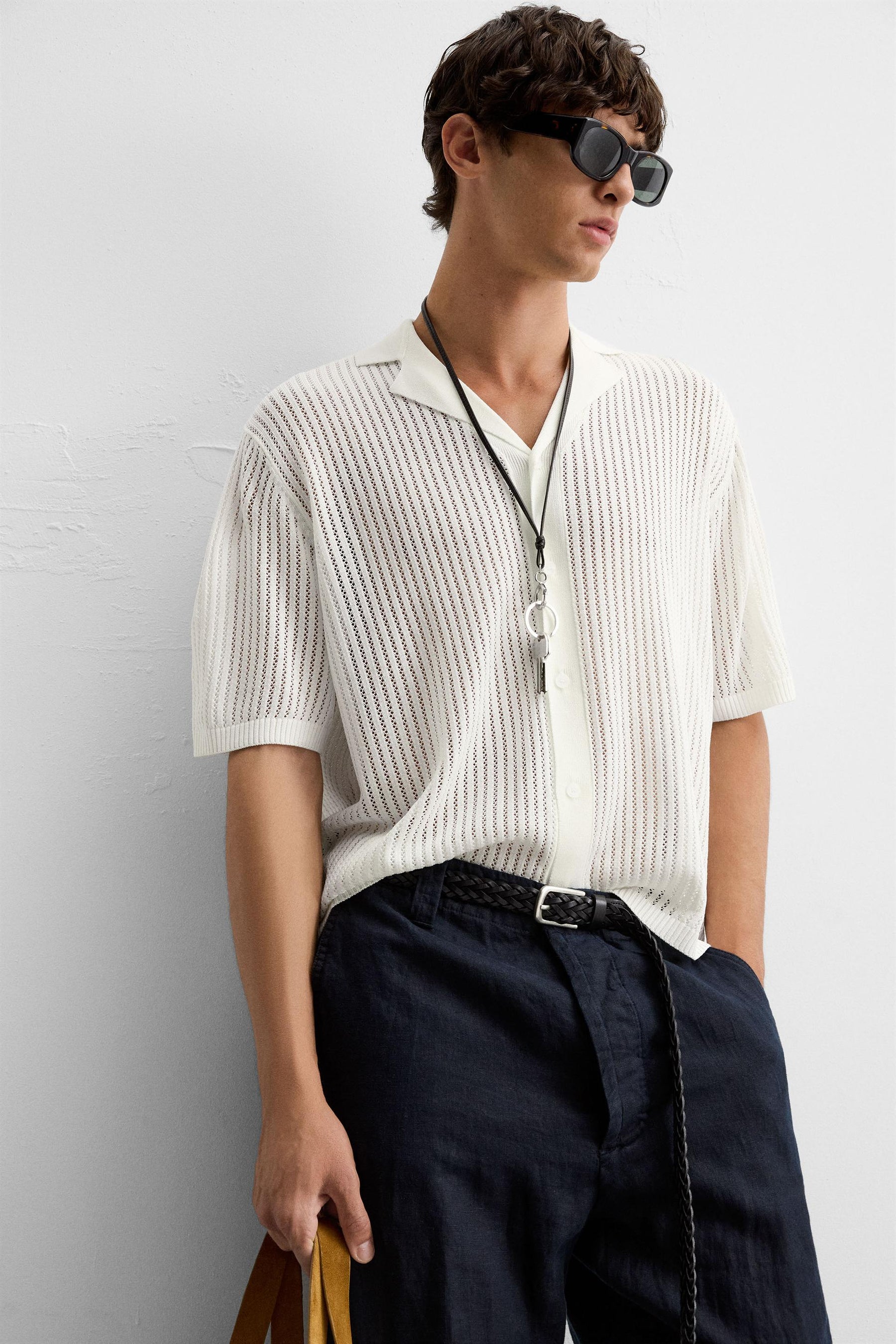 KNIT LACE SHIRT - Image 5