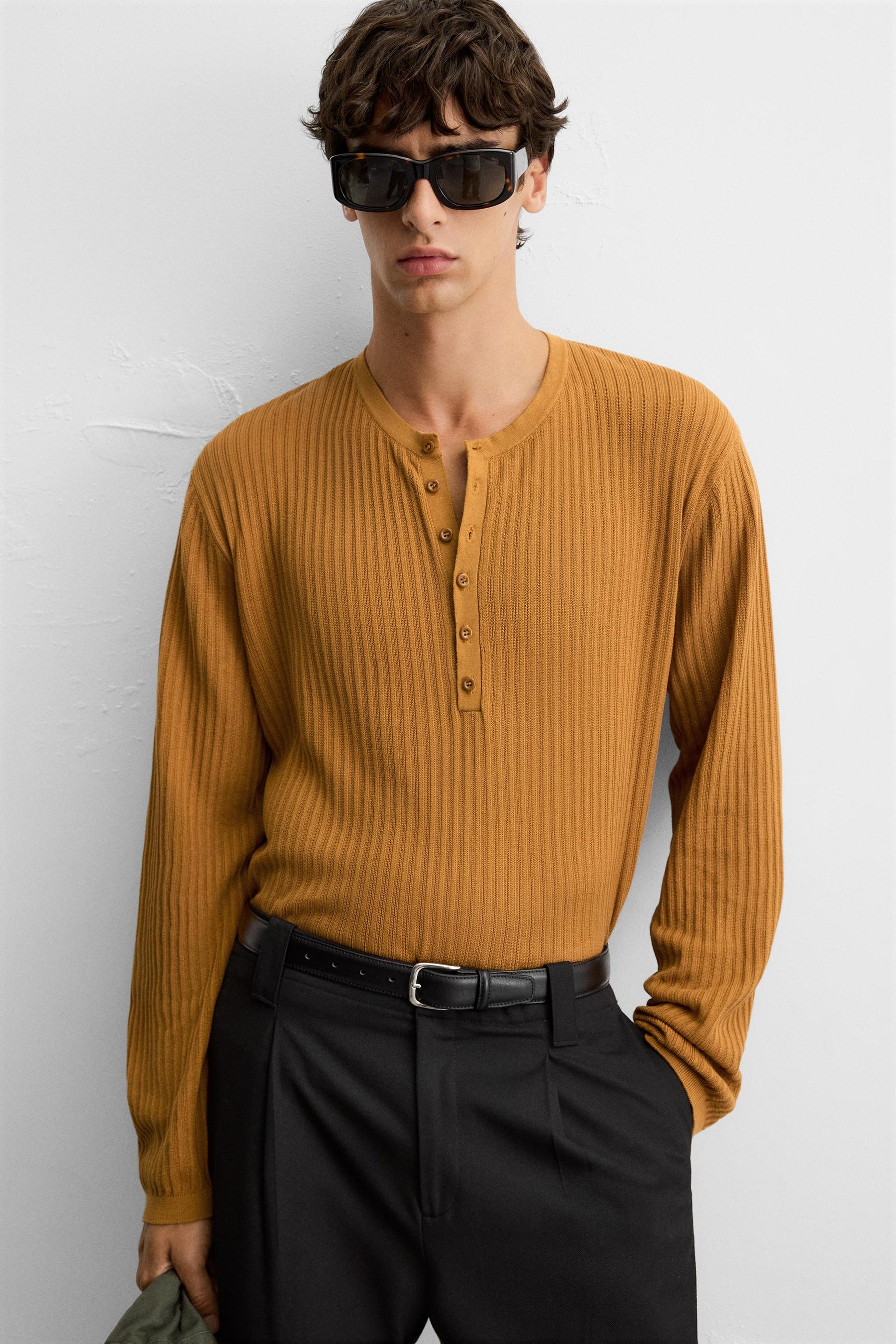 BAKER COLLAR KNIT T-SHIRT - Image 5