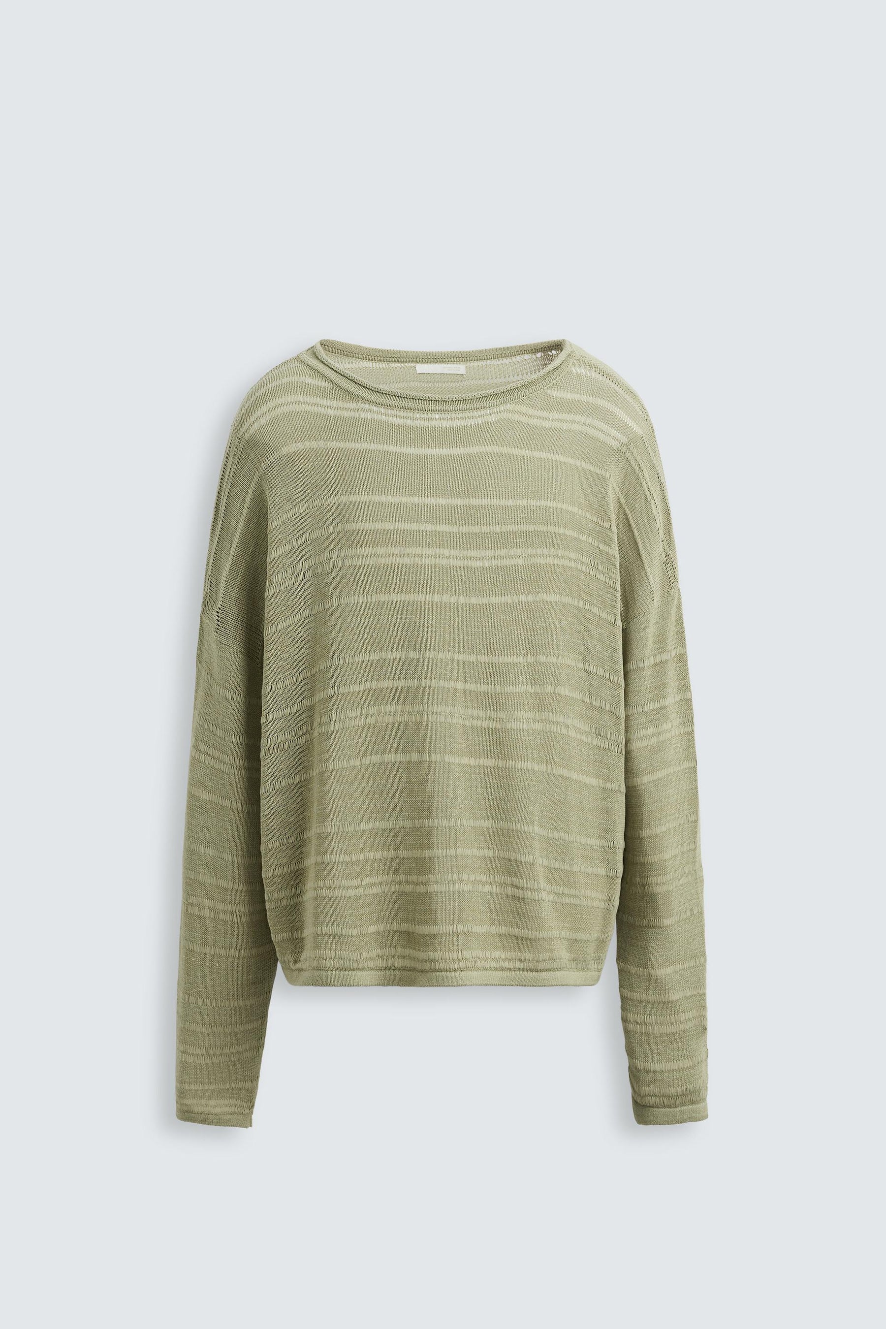 STRIPED JACQUARD SWEATER - Image 8