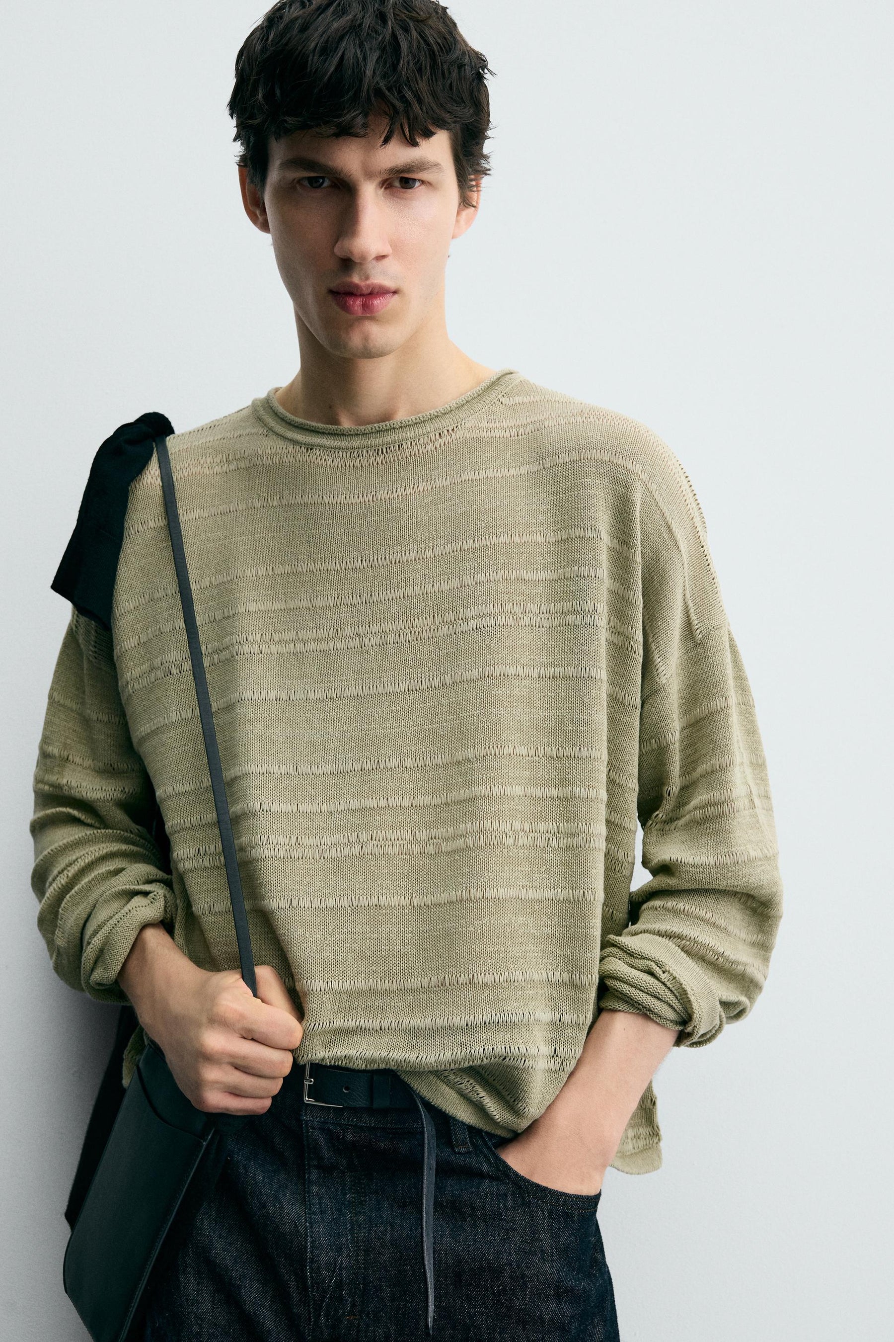 STRIPED JACQUARD SWEATER - Image 6