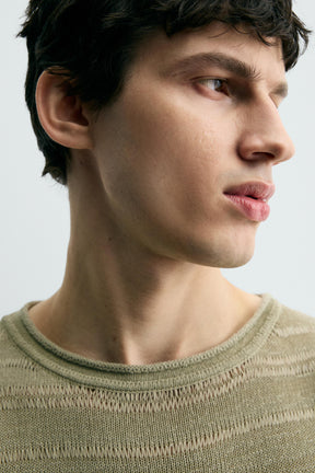 STRIPED JACQUARD SWEATER - Image 7