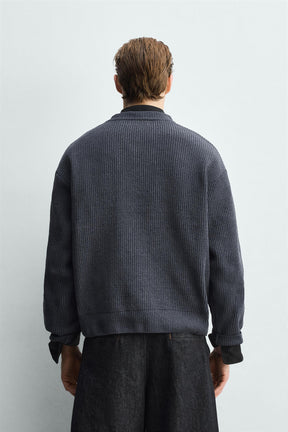 CHENILLE TEXTURED JUMPER - Image 3