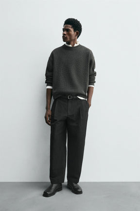 CHENILLE TEXTURED JUMPER - Image 1