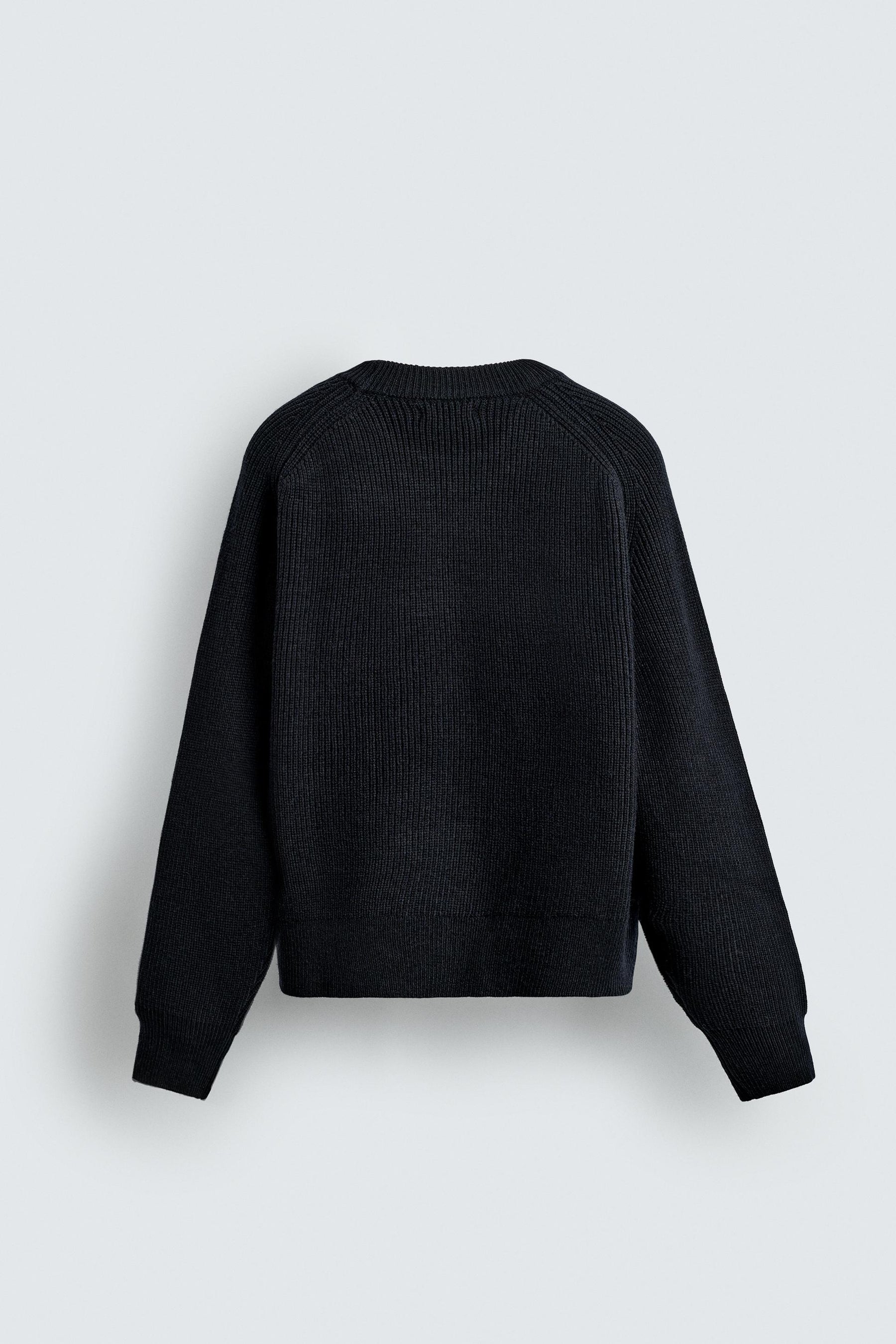 TEXTURED BOXY FIT JUMPER - Image 7