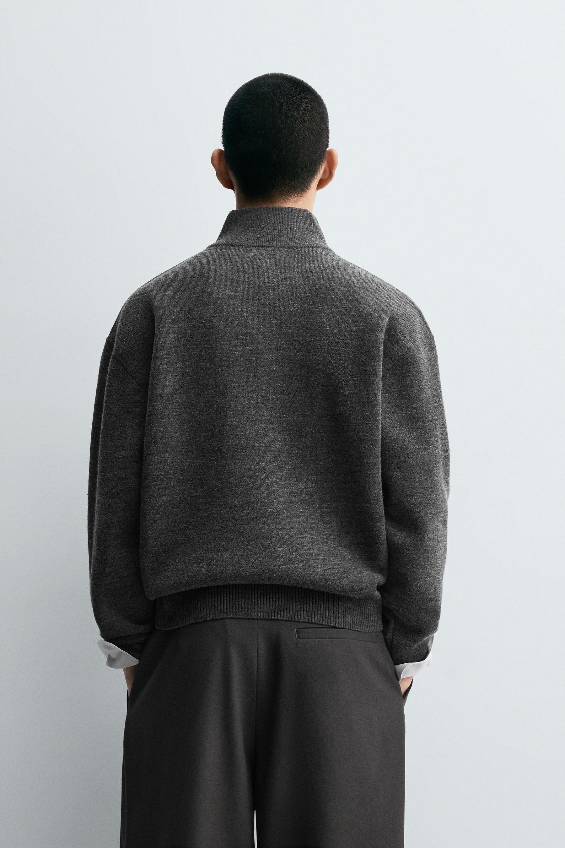 Zip Collar Pullover