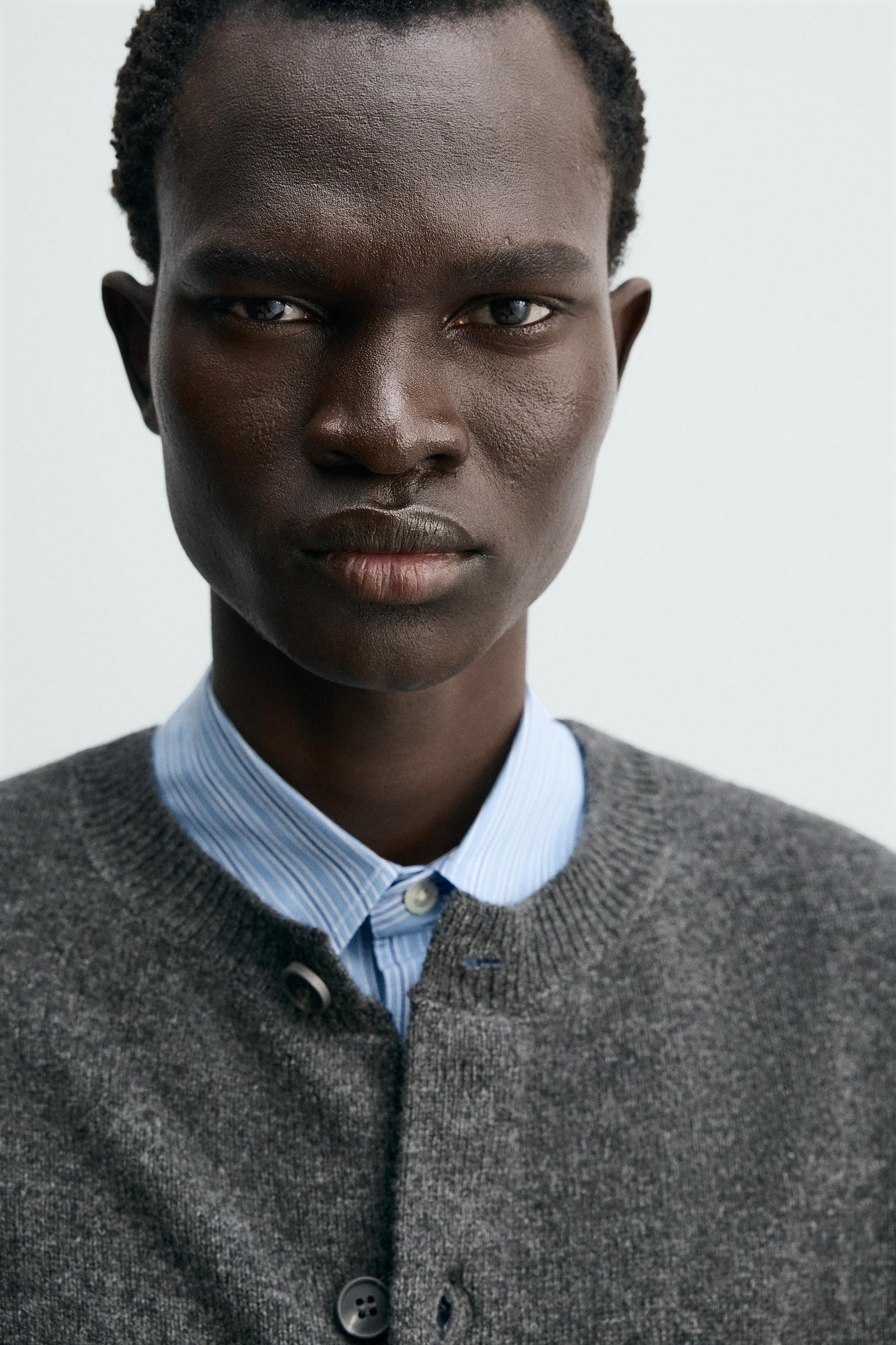 Relaxed Wool Cardigan