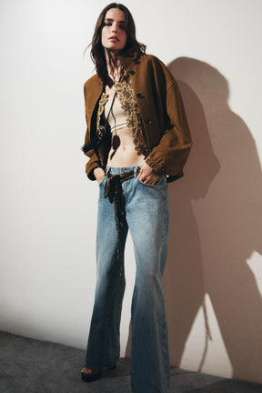 LEATHER BOMBER JACKET LIMITED EDITION - Image 3