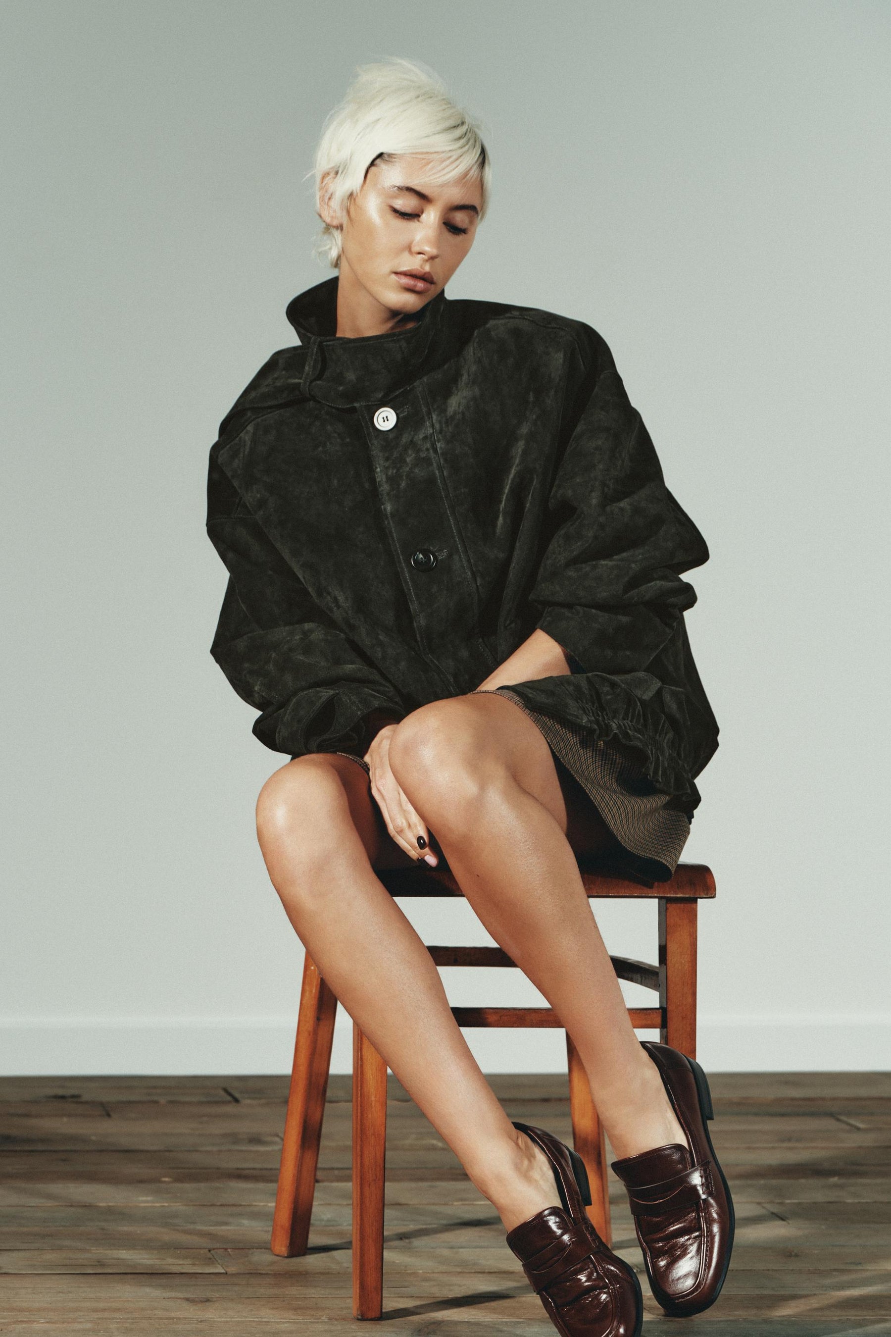 Suede Leather Jacket