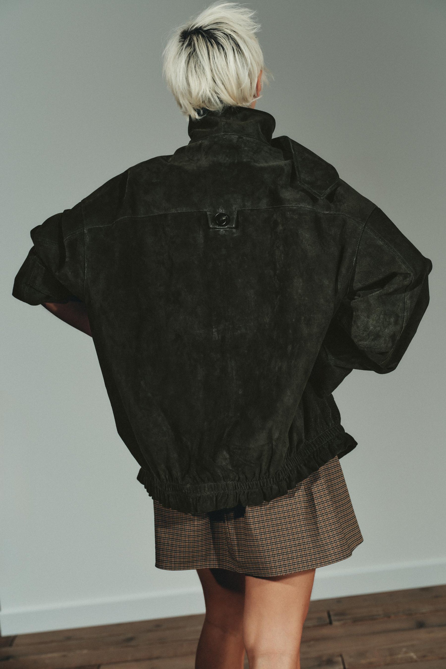 Suede Leather Jacket