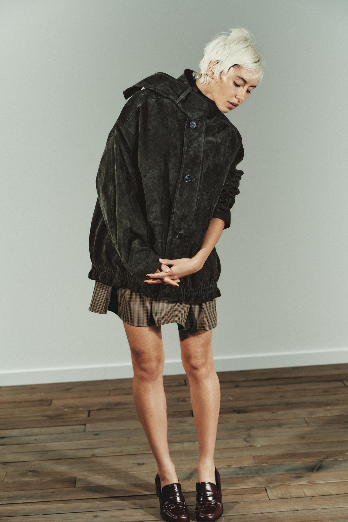 Suede Leather Jacket