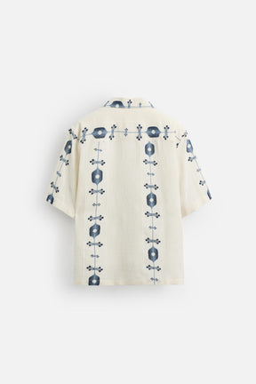 CONTRAST JACQUARD SHIRT - Image 8