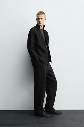 COTTON-LINEN SUIT BLAZER - Image 4