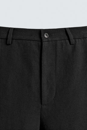 COTTON/LINEN SUIT TROUSERS - Image 9