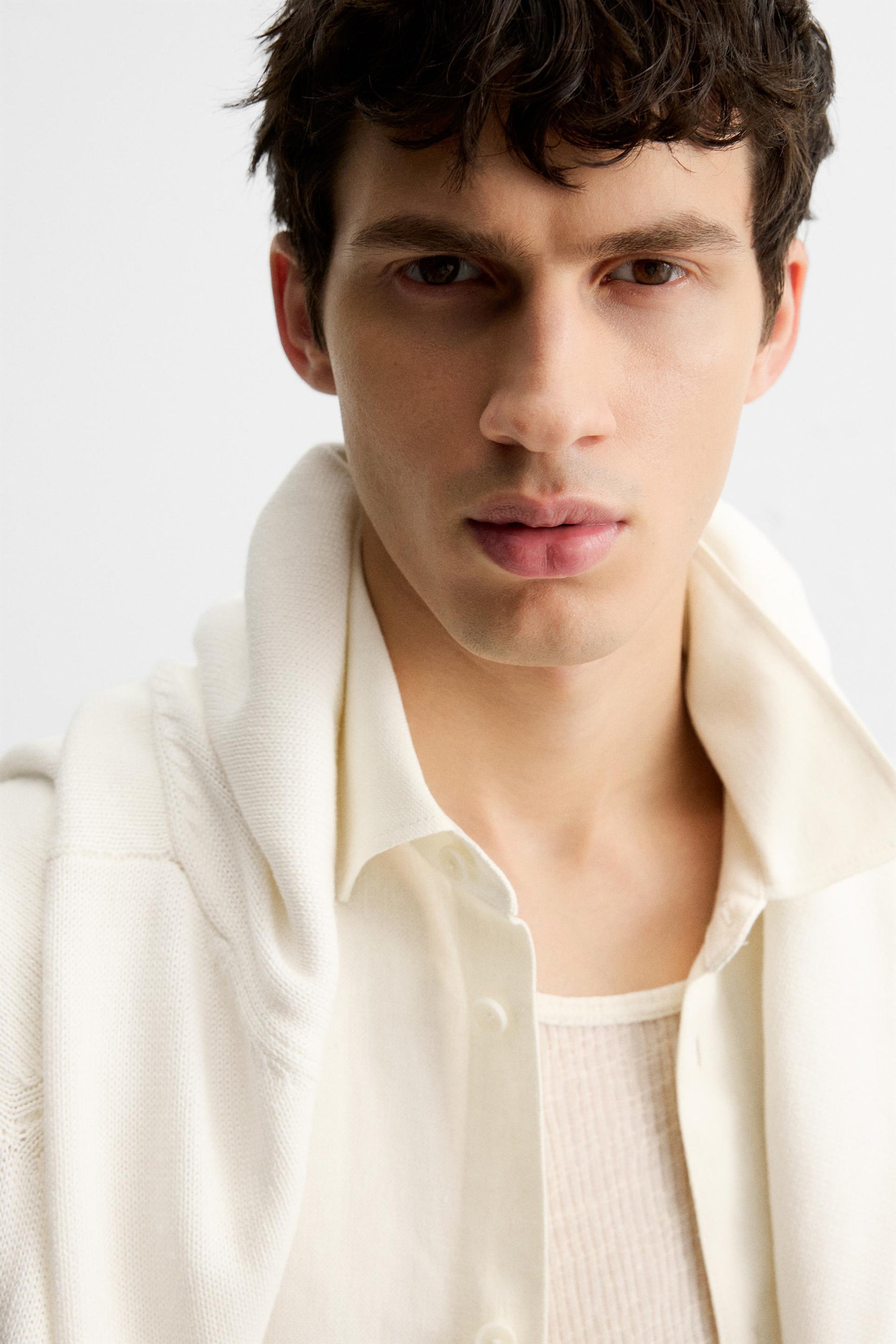 VISCOSE AND JUTE SHIRT - Image 7