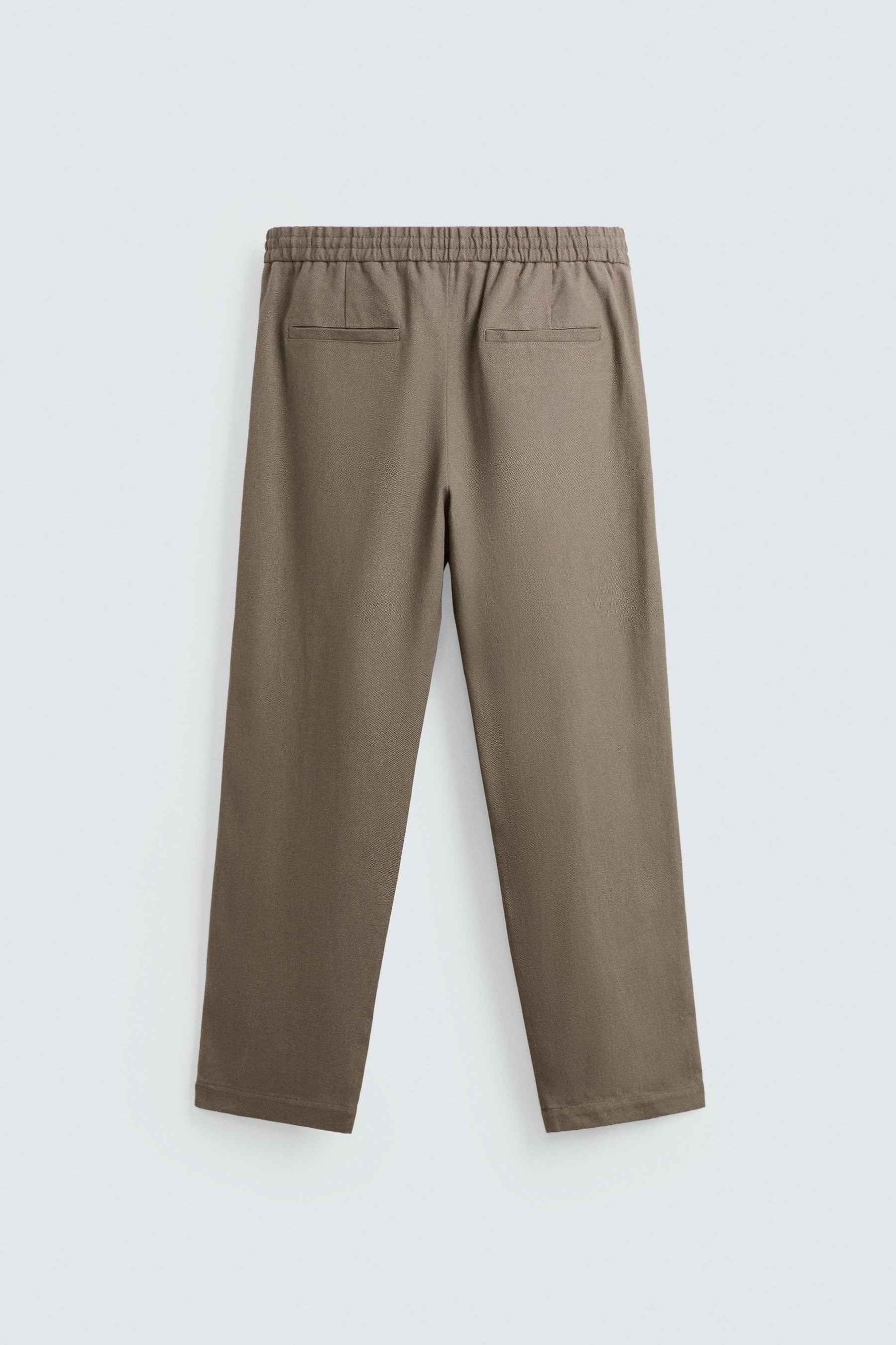 VISCOSE-JUTE TROUSERS - Image 7