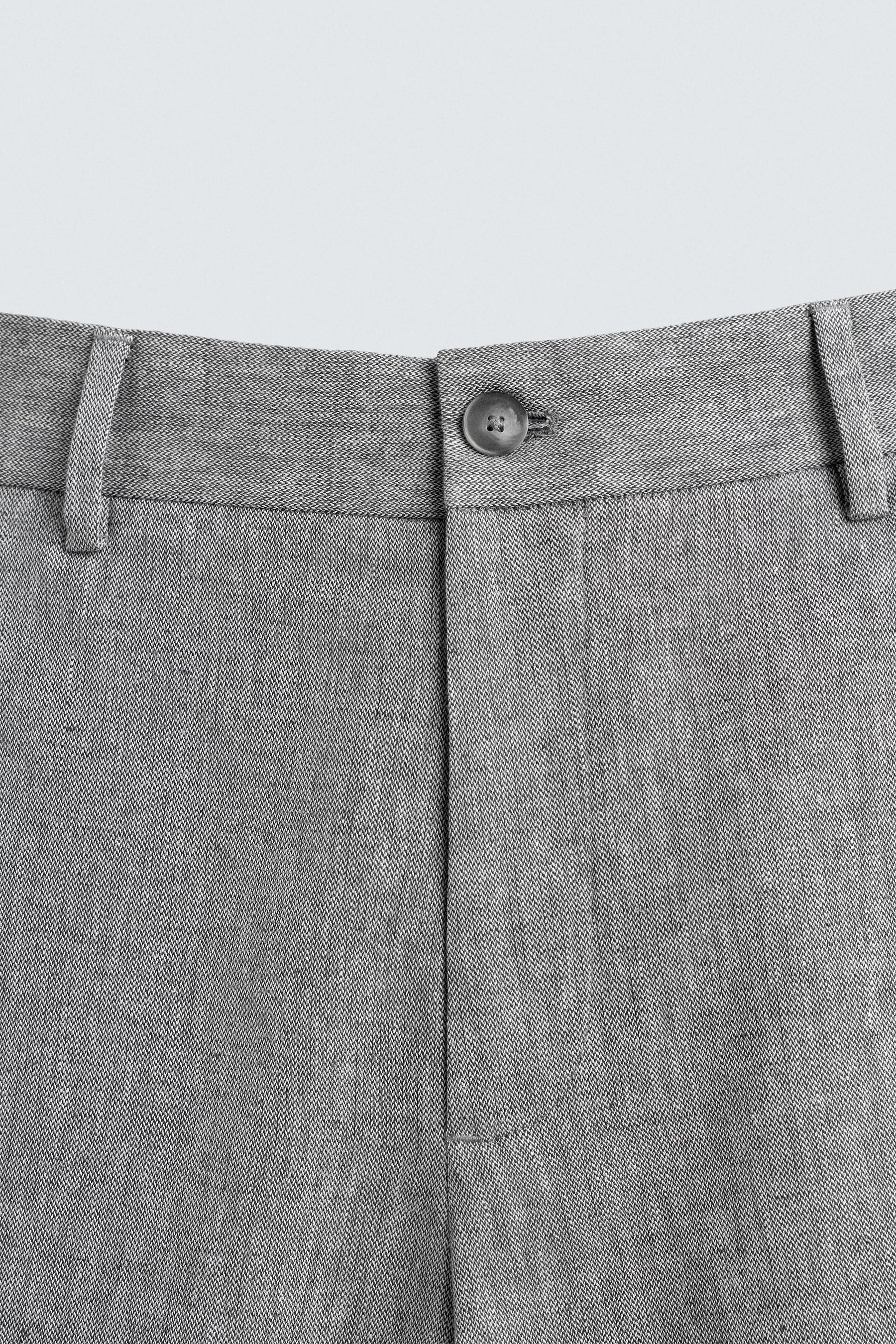 COTTON/LINEN BERMUDA SHORTS - Image 8