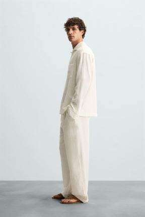 FLOWING REGULAR FIT SHIRT - Image 4