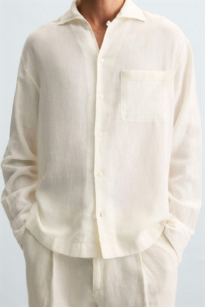 FLOWING REGULAR FIT SHIRT - Image 5