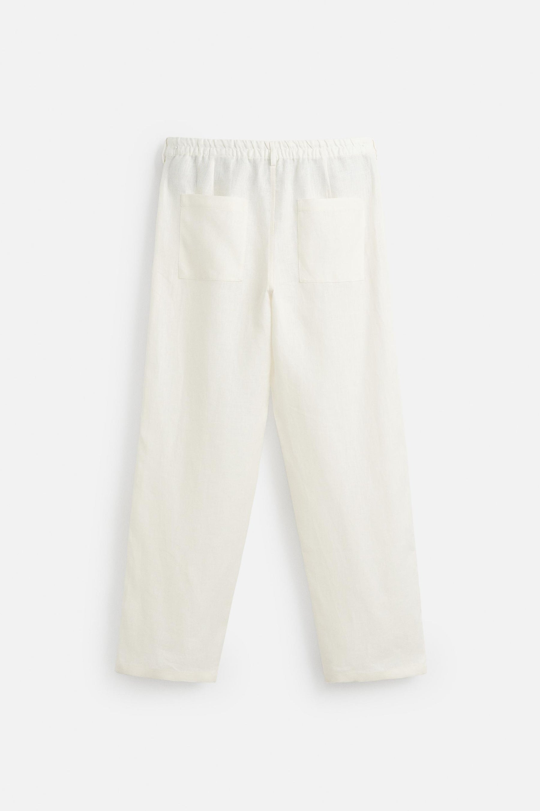 100% LINEN TROUSERS - Image 7