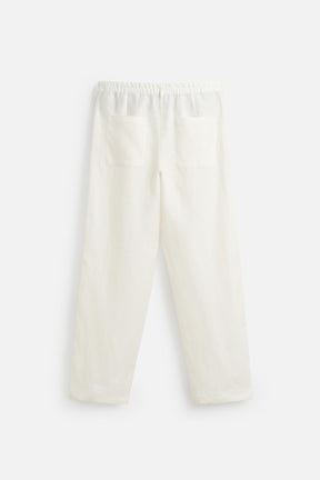 100% LINEN TROUSERS - Image 7