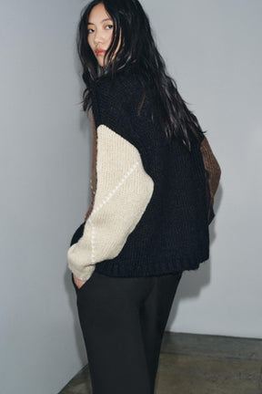 Diamond Knit Jumper
