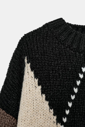 Diamond Knit Jumper