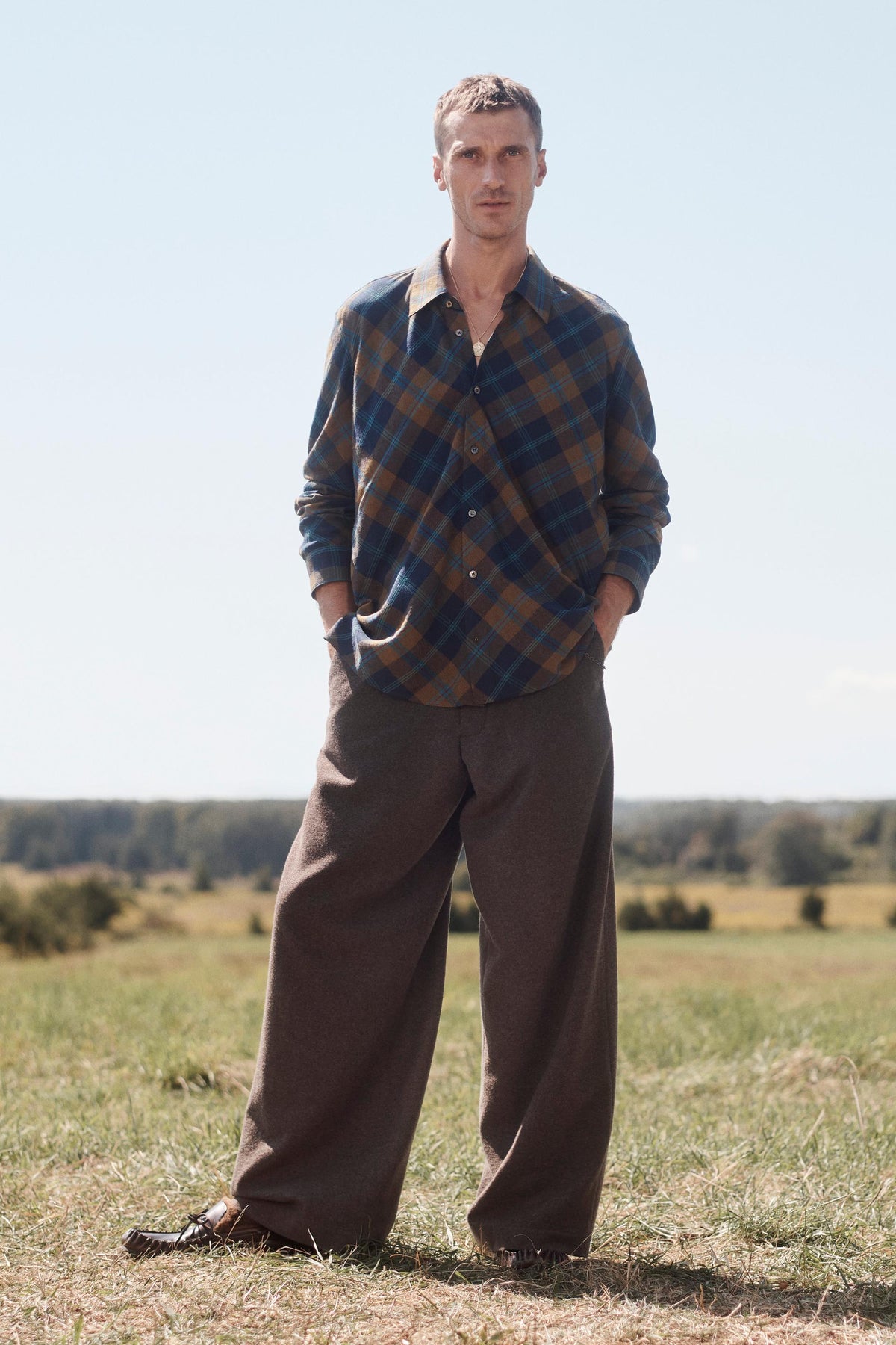 LIMITED EDITION FLOWING CHECK SHIRT - Image 1