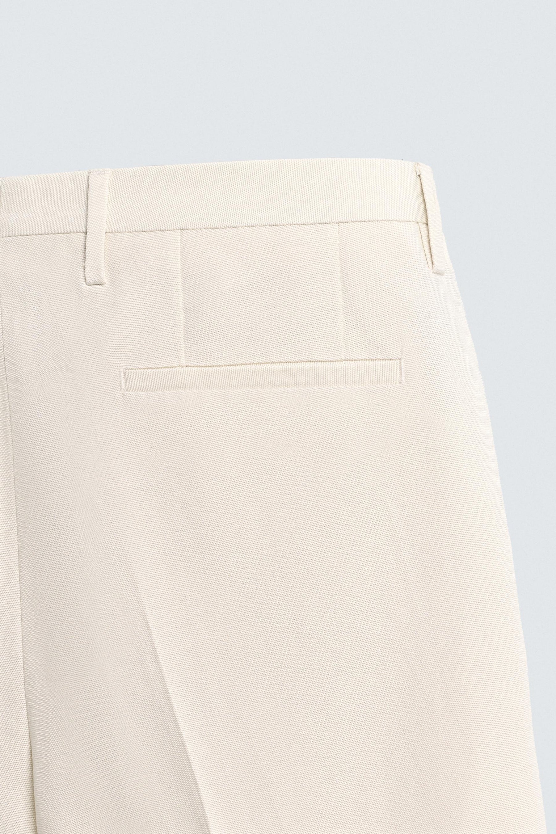 REGULAR FIT PLEATED TROUSERS - Image 10