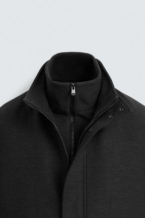 Detachable Collar Coat