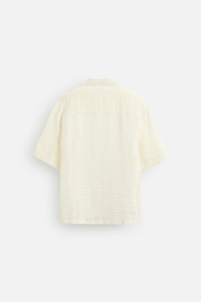 COTTON-LINEN JACQUARD SHIRT - Image 6