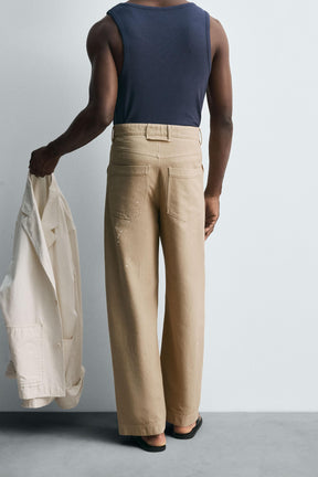 LIMITED EDITION PAINT SPLATTER TROUSERS - Image 3