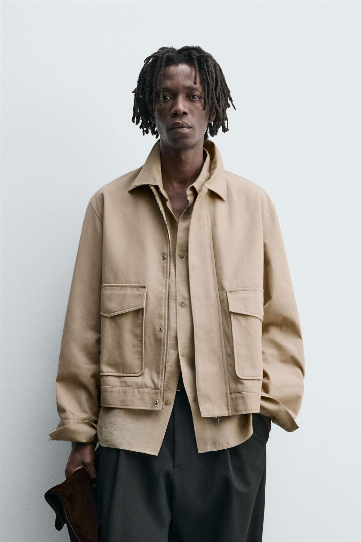 TWILL TEXTURED JACKET - Image 2