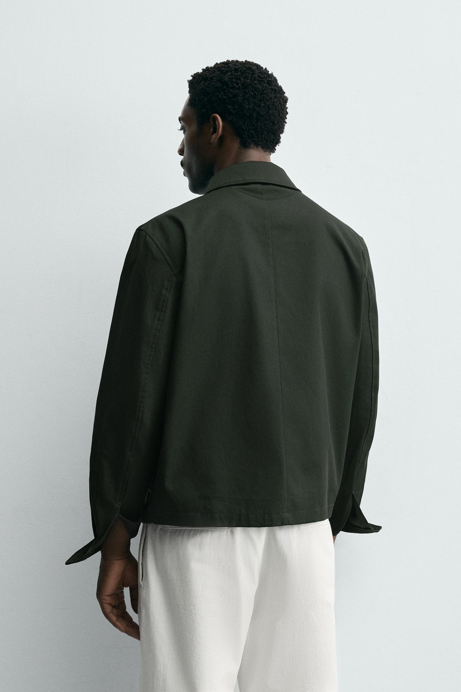 REGULAR FIT JACKET WITH POCKETS - Image 3