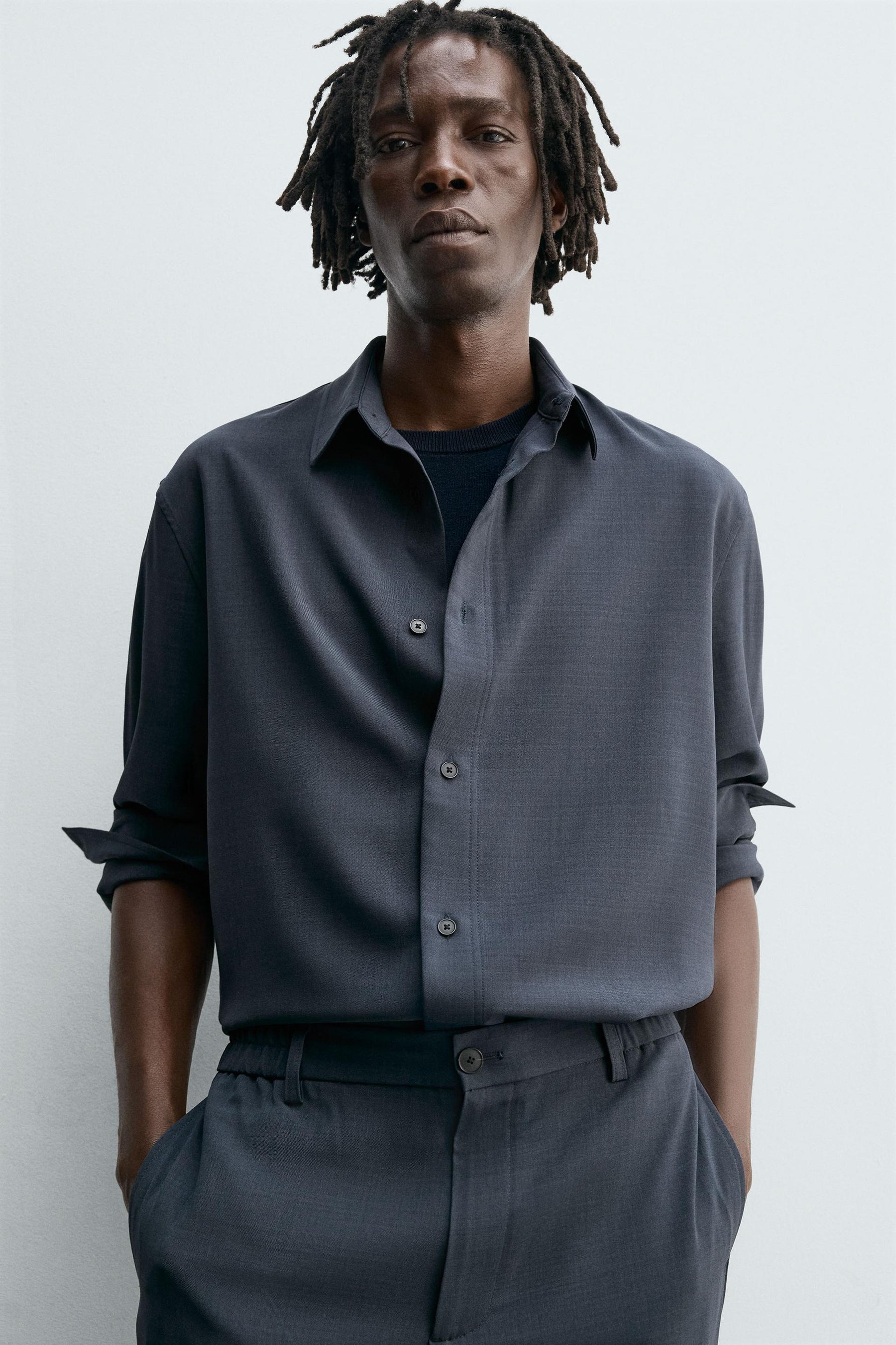 FLOWING RELAXED FIT SHIRT - Image 5