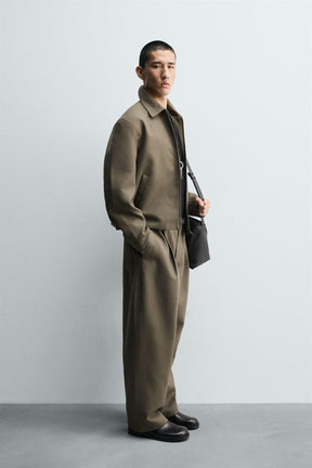 BALLOON FIT PLEATED TROUSERS - Image 4