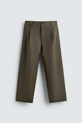 BALLOON FIT PLEATED TROUSERS - Image 7