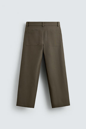 BALLOON FIT PLEATED TROUSERS - Image 8