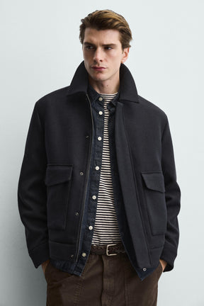 Detachable Collar Jacket