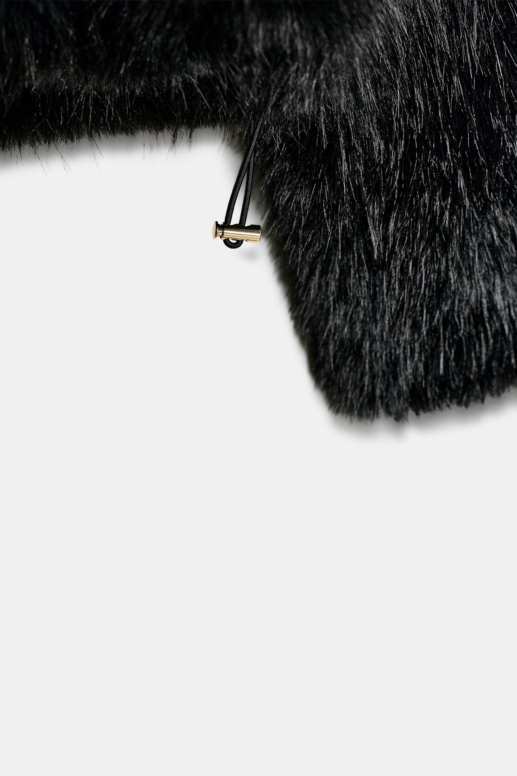 Faux Fur Hooded Coat