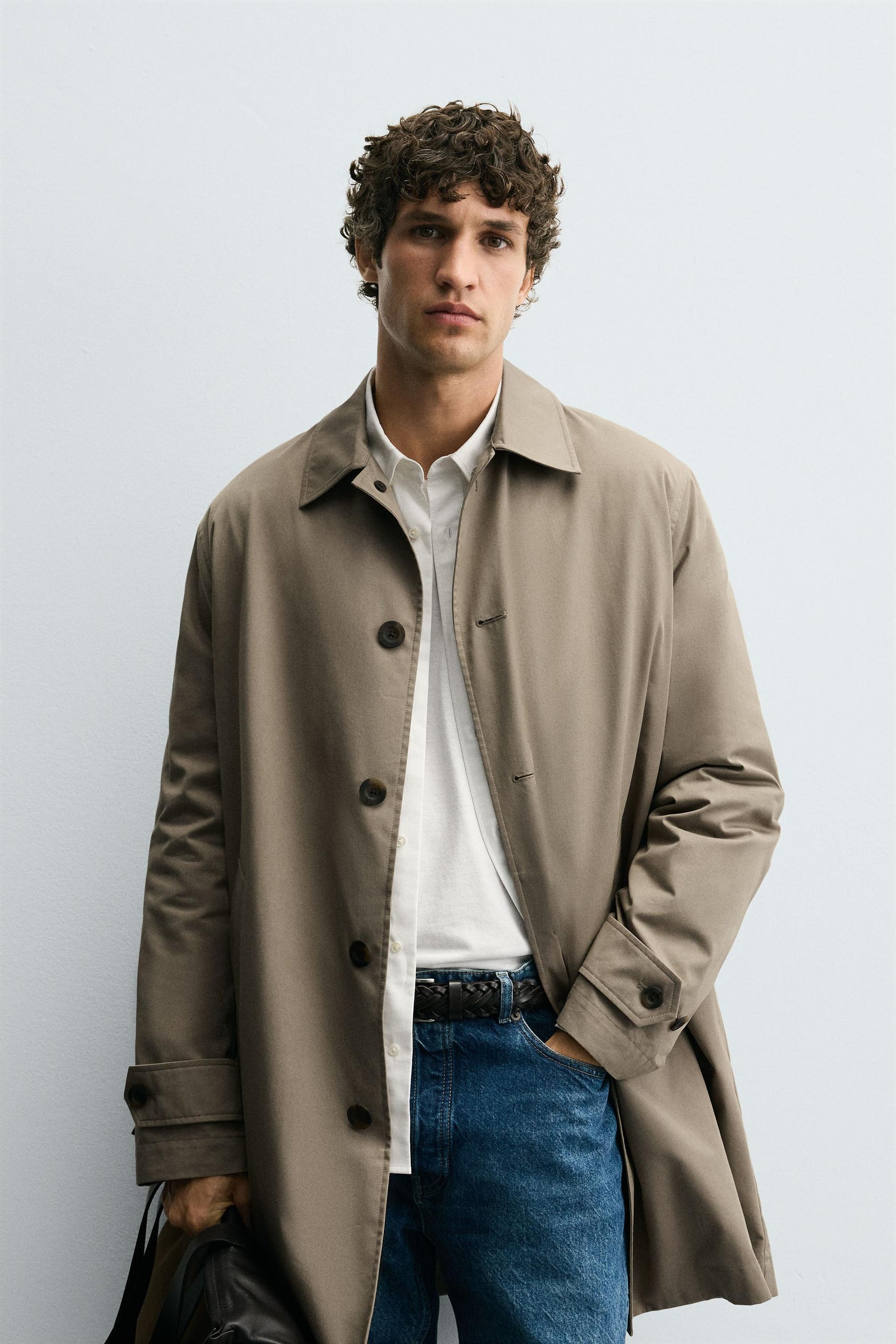 TRENCH COAT WITH DETACHABLE LINING - Image 2