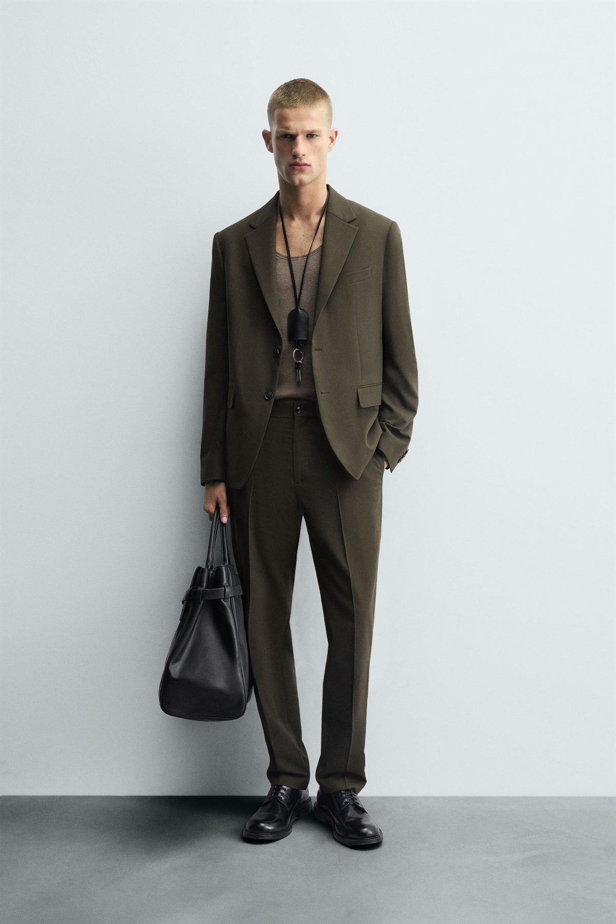 SLIM FIT SUIT BLAZER - Image 1