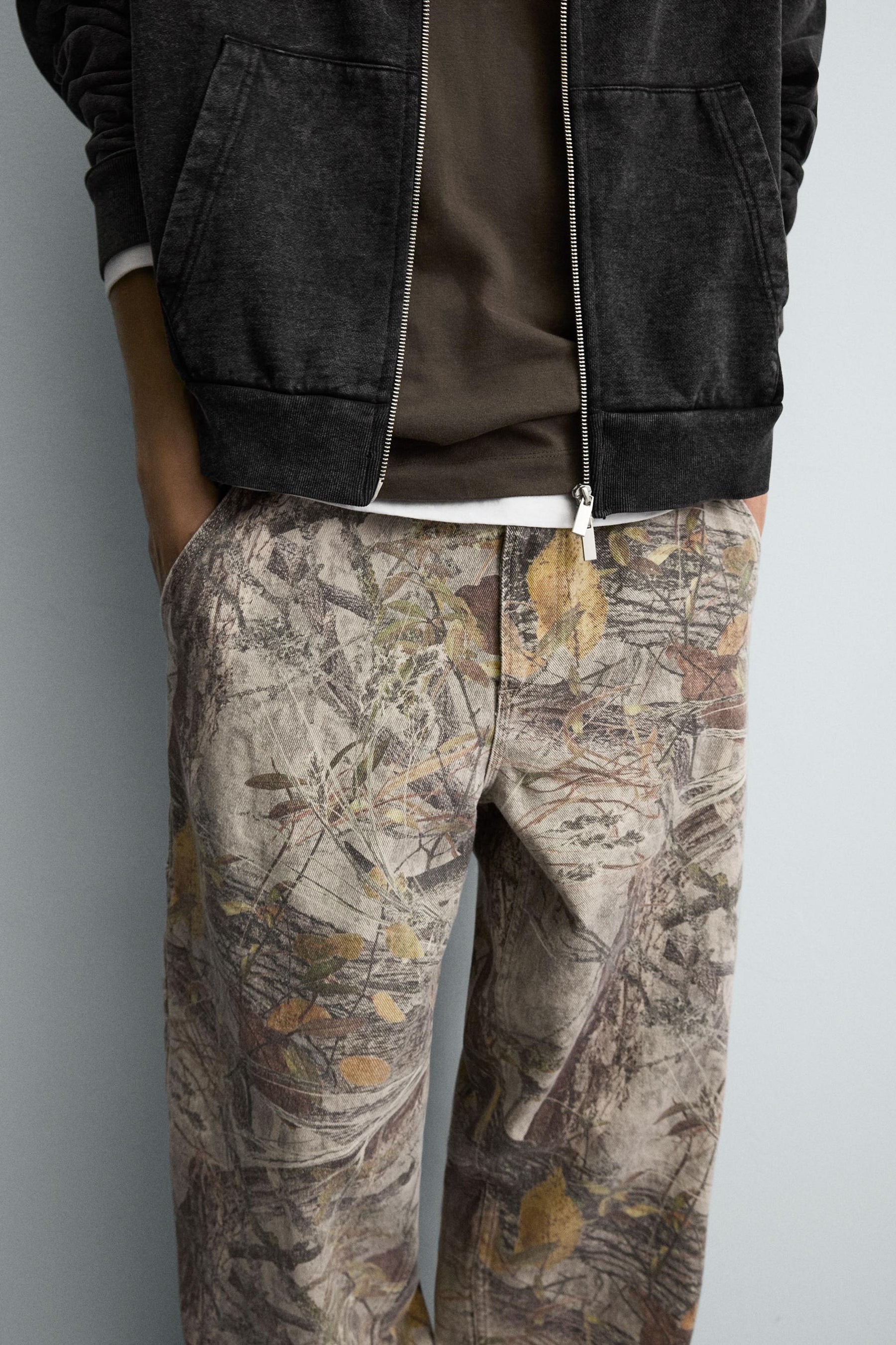 ABSTRACT PRINT CARPENTER TROUSERS - Image 6