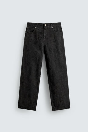 Textured Jacquard Hosiery